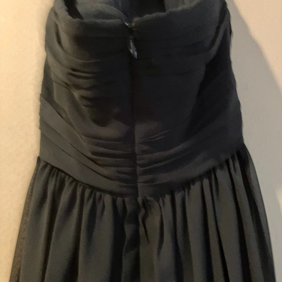 Like New Max and Cleo Size 6 Black Halter Cocktail Dress - Picture 9 of 9